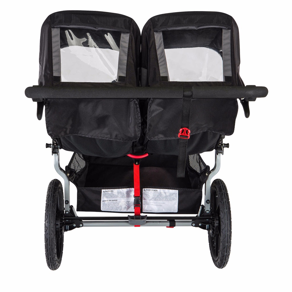 bob double stroller size